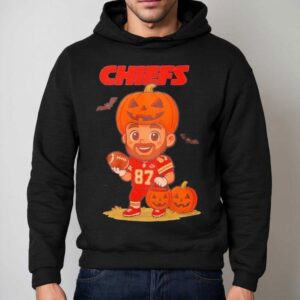 Travis Kelce Kansas City Chiefs Halloween 2025 Shirt 2 Travis Kelce Kansas City Chiefs Halloween Hoodie