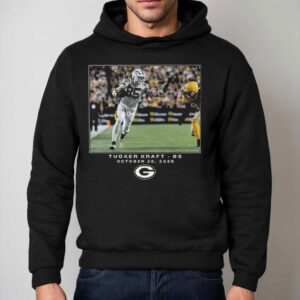 Tucker Kraft Green Bay Packers Nfl Flash Features Week 8 Shirt 2 Tucker Kraft Green Bay Packers Nfl Flash Features Week Hoodie