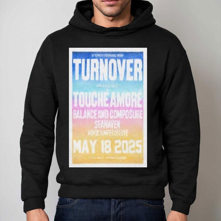 Turnover Show May 18 2025 Toyota Arena, Ontario, Ca Shirt Turnover Show May 18 2025 Toyota Arena, Ontario, Ca Shirt
