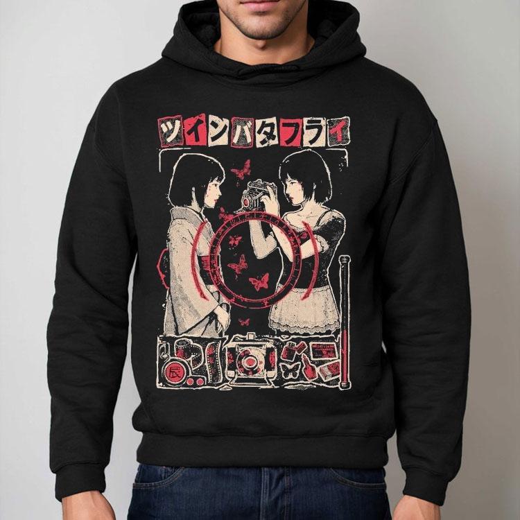 Twin Butterfly Anime Shirt Twin Butterfly Anime Shirt