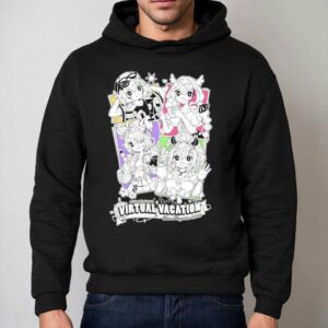 Virtual Vacation Los Angeles 2025 Anime Shirt 2 Virtual Vacation Los Angeles Anime Hoodie