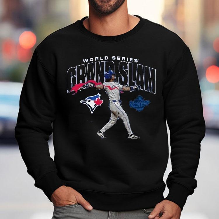Addison Barger Toronto Blue Jays 2025 World Series Grand Slam Shirt Addison Barger Toronto Blue Jays 2025 World Series Grand Slam Shirt