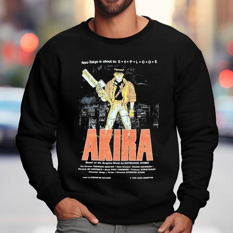 Akira Neo Tokyo Is About To Explode Shirt Akira Neo Tokyo Is About To Explode Shirt