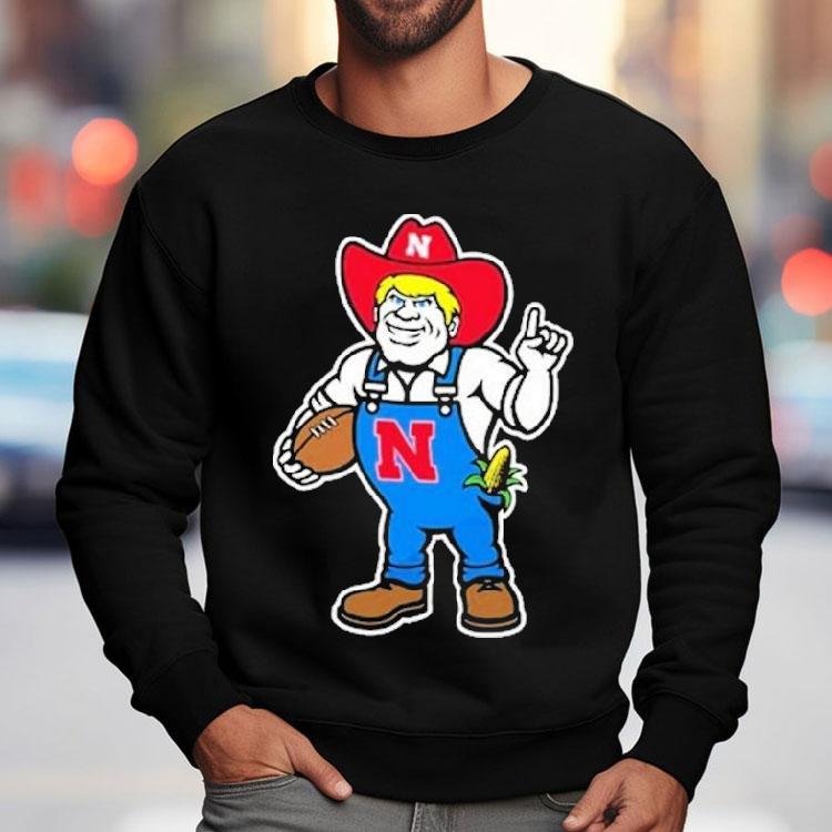 Andrew Whitworth Ryan Fitzpatrick Nebraska Huskers Herbie Mark Mascot Shirt Andrew Whitworth Ryan Fitzpatrick Nebraska Huskers Herbie Mark Mascot Shirt
