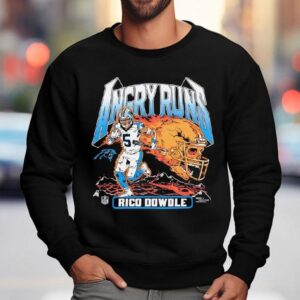 Angry Runs 2025 Panthers Rico Dowdle Shirt 3 Angry Runs Panthers Rico Dowdle Sweatshirt