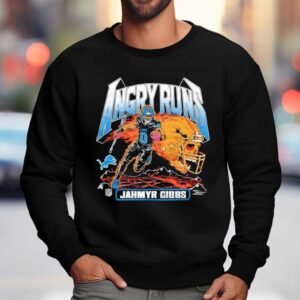 Angry Runs Jahmyr Gibbs Detroit Lions 2025 Shirt 3 Angry Runs Jahmyr Gibbs Detroit Lions Sweatshirt