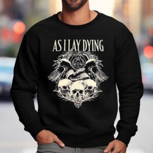 As I Lay Dying Mirror Ravens Shirt 3 As I Lay Dying Mirror Ravens Sweatshirt
