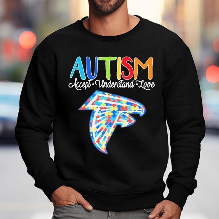 Atlanta Falcons Autism Accept Understand Love Shirt Atlanta Falcons Autism Accept Understand Love Shirt