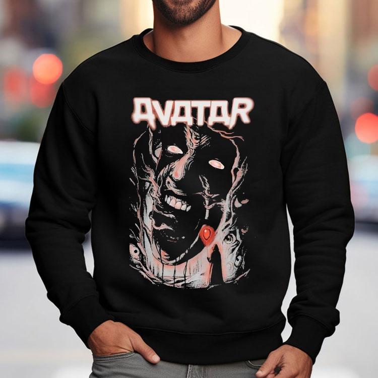 Avatar Screaming Face Shirt Avatar Screaming Face Shirt