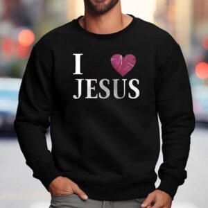 Baltimore Ravens X I Love Jesus Logo Shirt 3 Baltimore Ravens X I Love Jesus Logo Sweatshirt