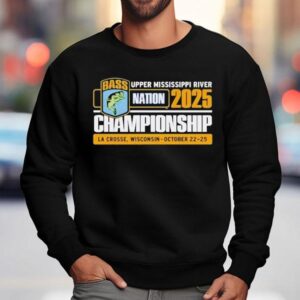 Bass Nation Championship 2025 La Crosse Wisconsin Event Shirt 3 Bass Nation Championship La Crosse Wisconsin Even Sweatshirt