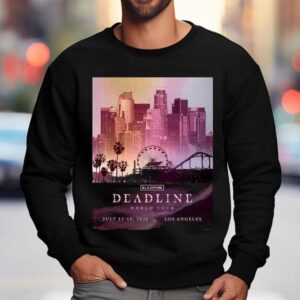 Blackpink Deadline World Tour Exclusive For Los Angeles On July Sweatshirt