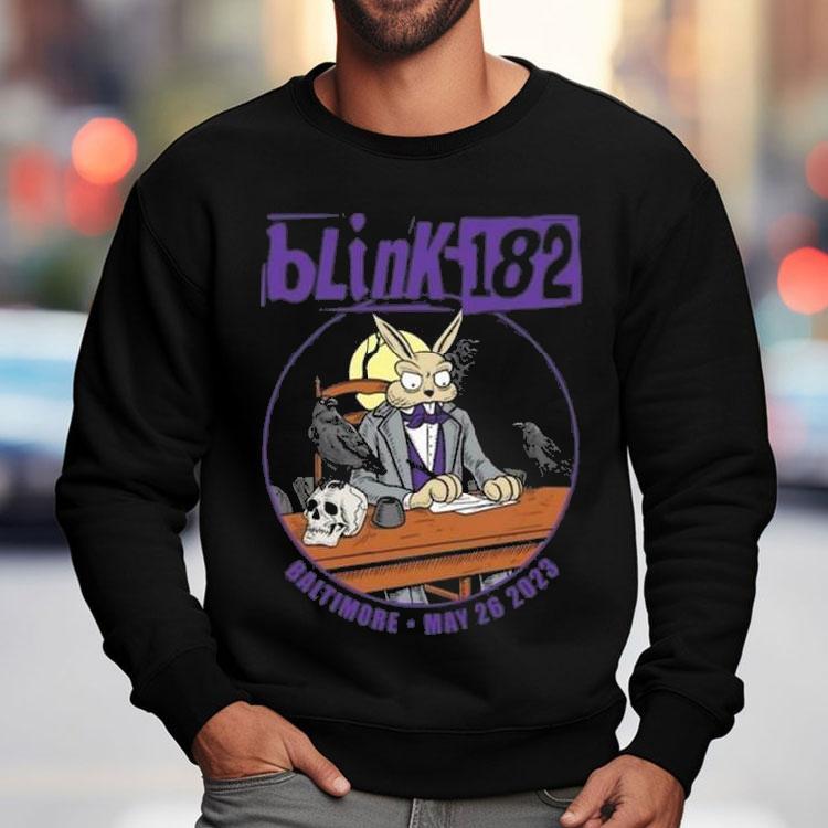 Blink-182 May 26 2023 Baltimore Event Shirt Blink-182 May 26 2023 Baltimore Event Shirt