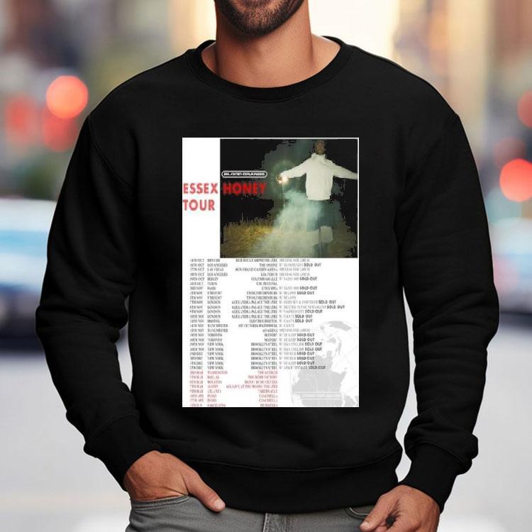 Blood Orange Essex Honey Tour 2025-2026 Shirt Blood Orange Essex Honey Tour 2025-2026 Shirt