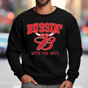 Bussin With The Boys X Budweiser Horn Shirt 3 Bussin With The Boys X Budweiser Horn Sweatshirt