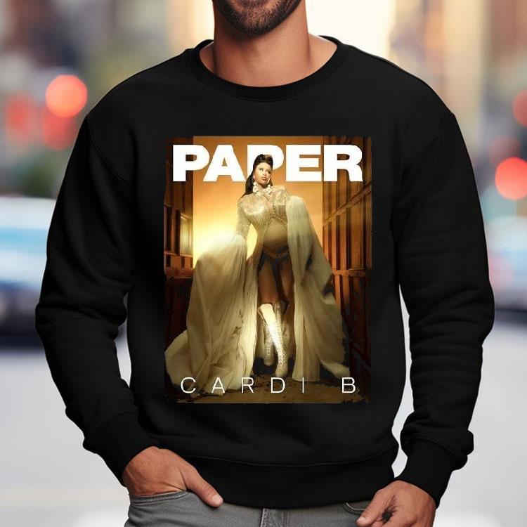 Cardi B Graces The Cover Of Paper Magazine Shirt Cardi B Graces The Cover Of Paper Magazine Shirt