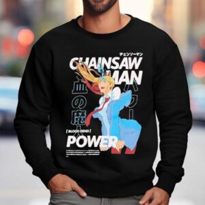 Chainsaw Man Blood Fiend Power Magazine Sweatshirt