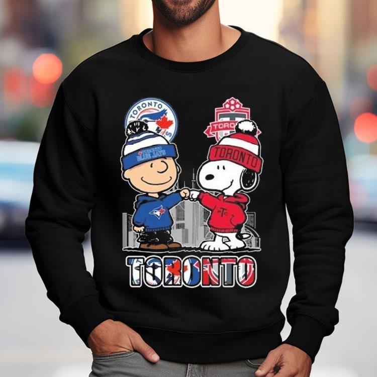 Charlie Brown Toronto Blue Jays And Snoopy Toronto Fc Skyline 2025 Shirt Charlie Brown Toronto Blue Jays And Snoopy Toronto Fc Skyline 2025 Shirt