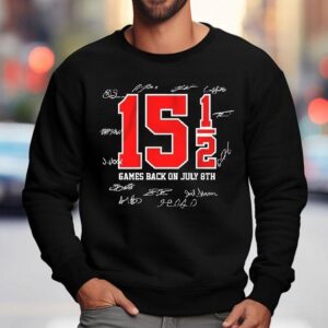 Cleveland Guardians Baseball 15 5 Game Comeback Signatures Shirt 3 Cleveland Guardians Baseball Game Comeback Signatures Sweatshirt