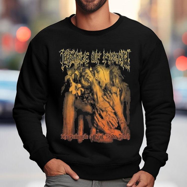 Cradle Of Filth Cradle Of Filth Principle Gradient Faded Shirt Cradle Of Filth Cradle Of Filth Principle Gradient Faded Shirt