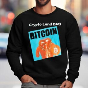 Crypto Land Dao Bitcoin Sweatshirt