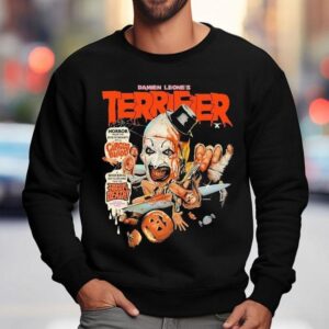 Damien Leone's Terrifier X Horror From The Edge Of Insanity It's A Circus Of Blood Trick Or Treat Death Shirt 3 Damien Leone S Terrifier X Horror From The Edge Of Insanity It S A Circus Of Blood Trick Or Treat Death Sweatshirt