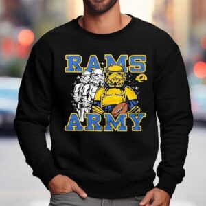 Darht Vander X Los Angeles Rams Football Army Sweatshirt
