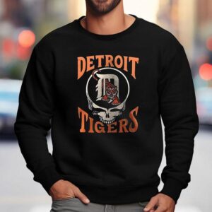 Detroit Tigers X Grateful Dead Logo Sweatshirt