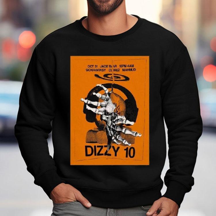Dizzy 10 Halloween Event Brooklyn October 31 2025 Shirt Dizzy 10 Halloween Event Brooklyn October 31 2025 Shirt