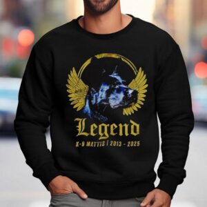 Dog Wings Legend K-9 Mattis 2013 2025 Vintage Shirt 3 Dog Wings Legend K Mattis Vintage Sweatshirt