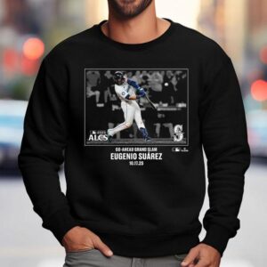 Eugenio Surez Go Ahead Grand Slam Seattle Mariners Alcs 2025 Mlb Postseason Moment Shirt 3 Eugenio Surez Go Ahead Grand Slam Seattle Mariners Alcs Mlb Postseason Momen Sweatshirt