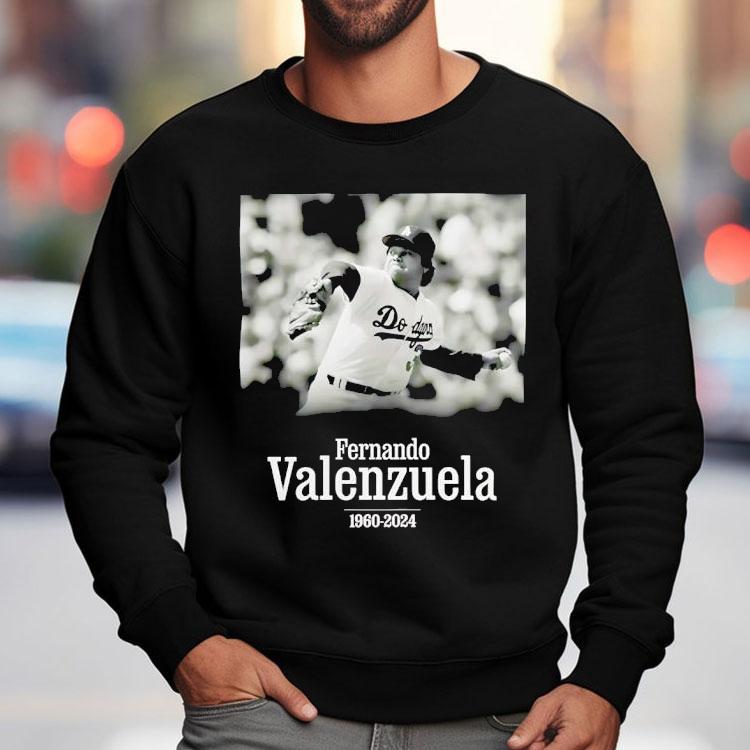 Fernando Valenzuela Los Angeles Dodgers Baseball 1960 2024 Shirt Fernando Valenzuela Los Angeles Dodgers Baseball 1960 2024 Shirt