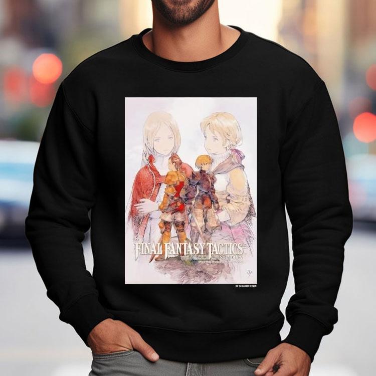 Final Fantasy Tactics The Ivalice Chronicles Key Visual Art Shirt Final Fantasy Tactics The Ivalice Chronicles Key Visual Art Shirt