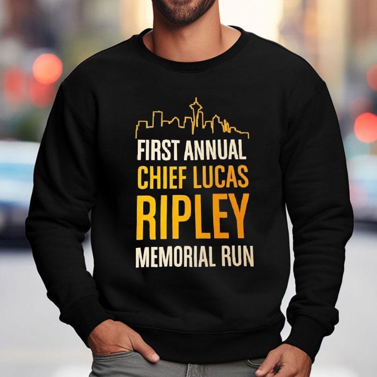 First Annual Chief Lucas Ripley Memorial Run Shirt First Annual Chief Lucas Ripley Memorial Run Shirt