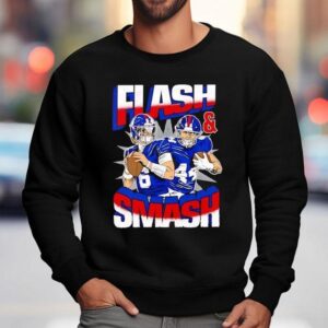 Flash Dart And Skattebo New York Giants Football Sweatshirt