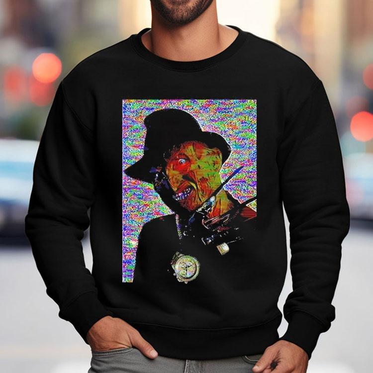 Freddy Bling Graphic Horror Halloween Shirt Freddy Bling Graphic Horror Halloween Shirt
