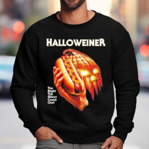 Freddy Krueger Halloweiner The Night The Glizzy Came Out Halloween Hotdog Shirt 3 Freddy Krueger Halloweiner The Night The Glizzy Came Out Halloween Hotdog Sweatshirt