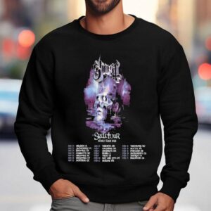 Ghost Skeletour World Tour 2026 Dates Shirt 3 Ghost Skeletour World Tour Dates Sweatshirt