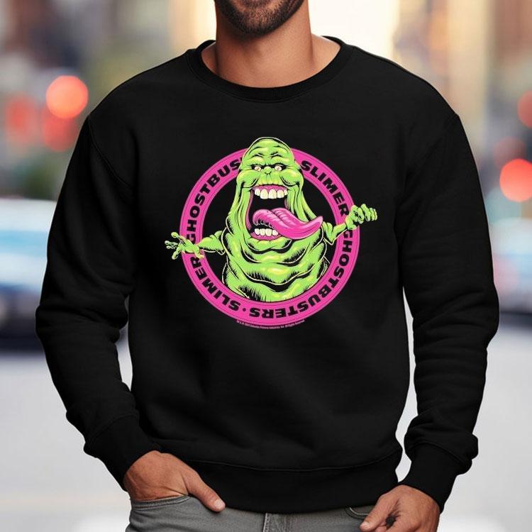 Ghostbusters Frozen Empire Slimer Shirt Ghostbusters Frozen Empire Slimer Shirt