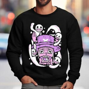 Goblin Tengu Scared Reindeer Sweatshirt