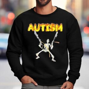 Greta Thunberg Autism Skeleton Sweatshirt