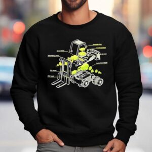 Ground Vehicles Robotic Forklif Sweatshirt