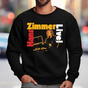 Hans Zimmer Black Tracklis Sweatshirt