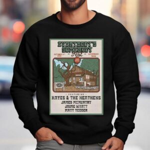 Hayes Carll October Everybody S Somebody Fest Luckenbach Tx Sweatshirt