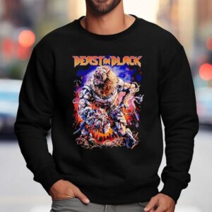 Heavy Metal Beast In Black Sweatshirt