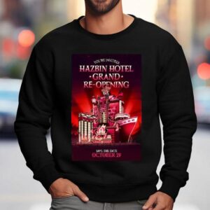 Hellaverse On Prime Hazbin Hotel Save The Date Oct Sweatshirt