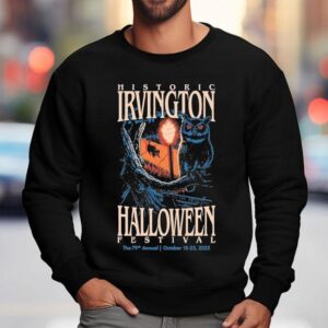 Historic Irvington Halloween 2025 Festival Shirt 3 Historic Irvington Halloween Festival Sweatshirt