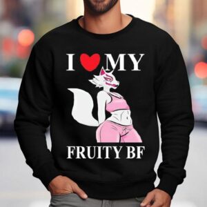 I Love My Fruity Bf Lgbt Fox Sweatshirt