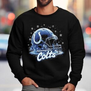 Indianapolis Colts Nfl Helmet Merry Christmas 2025 Shirt 3 Indianapolis Colts Nfl Helmet Merry Christmas Sweatshirt