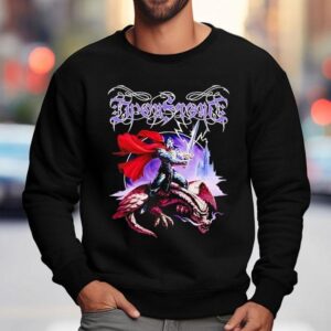 Ironsworn In The Serpent S Gaze Dragon Rider Warrior Sweatshirt